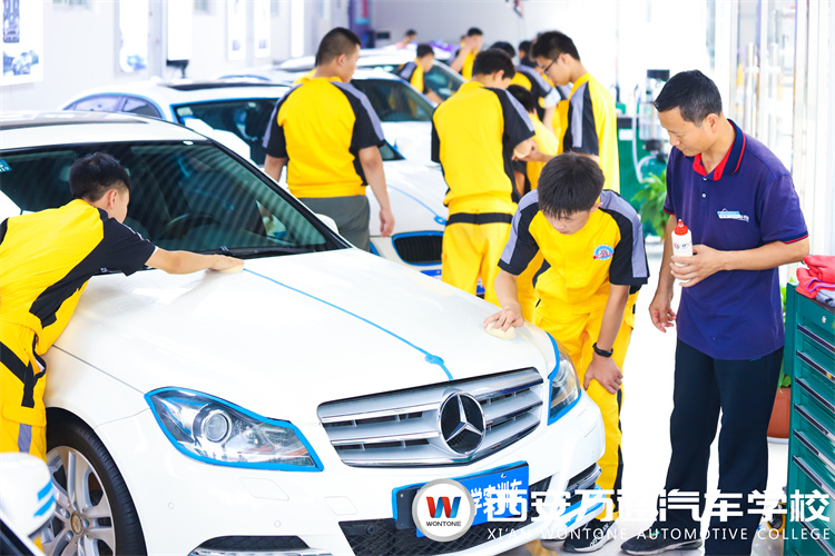 西安萬通汽車學校【2022純技能】：汽車美容快修店長班專業解讀